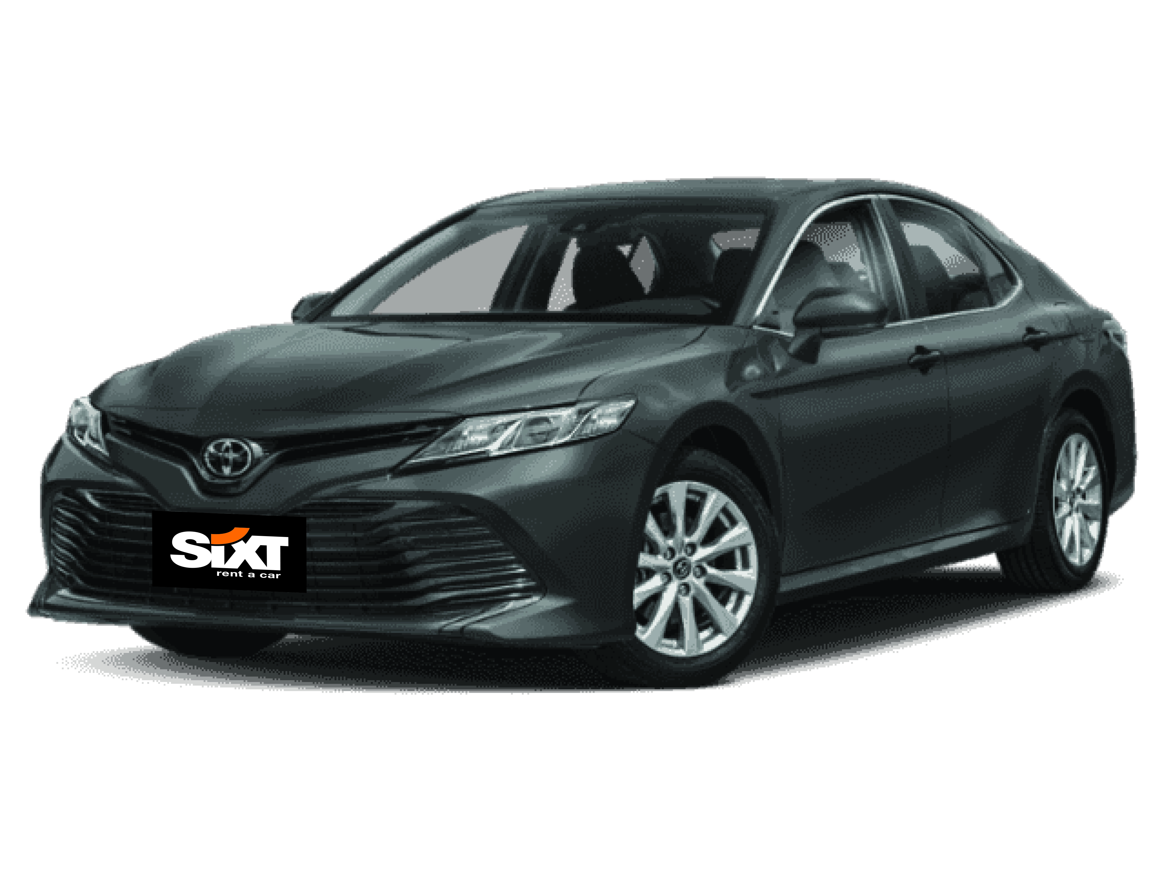 Toyota Camry or similar with driver