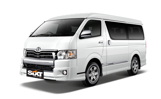 Toyota Ventury or similar with driver